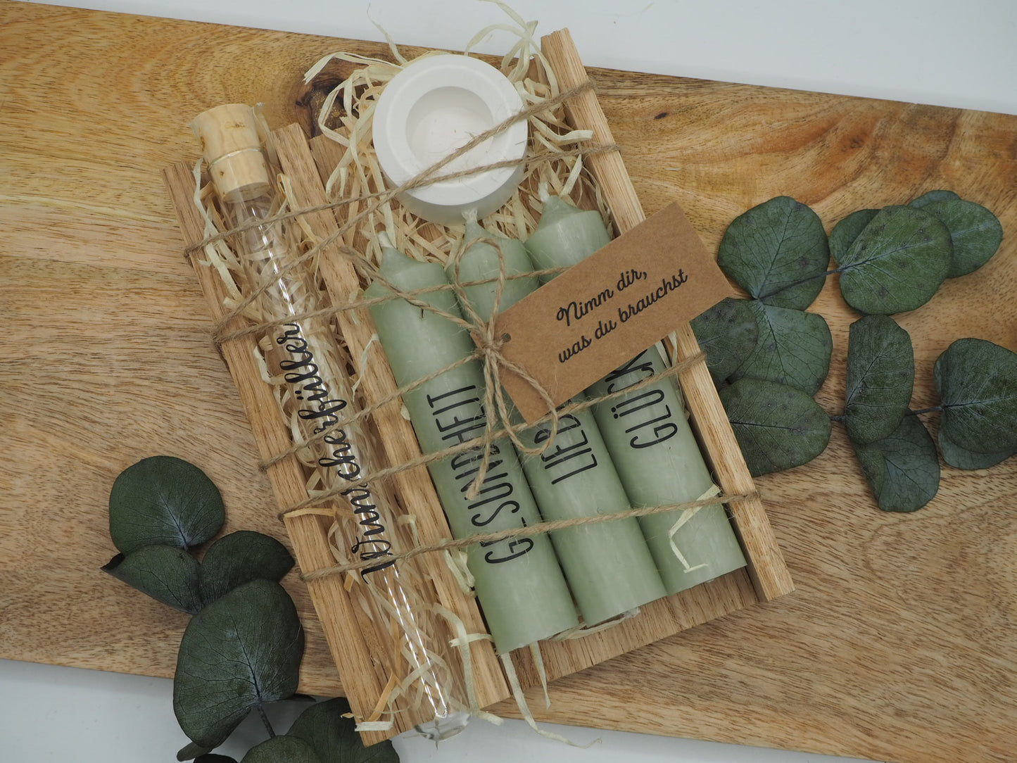 Geschenkset "Nimm dir, was du brauchst" mit Wunscherfüller