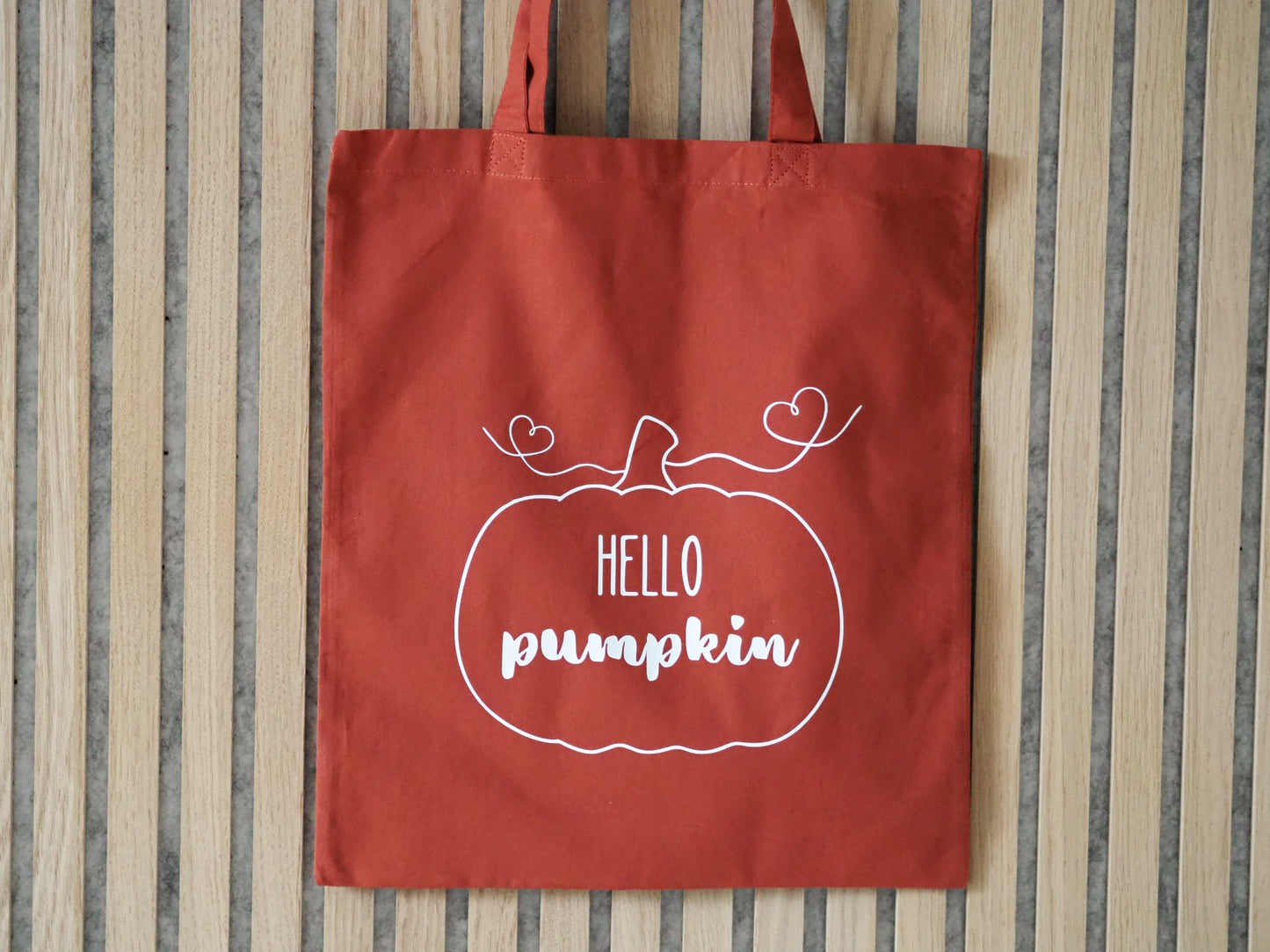 "Hello Pumpkin" Beutel