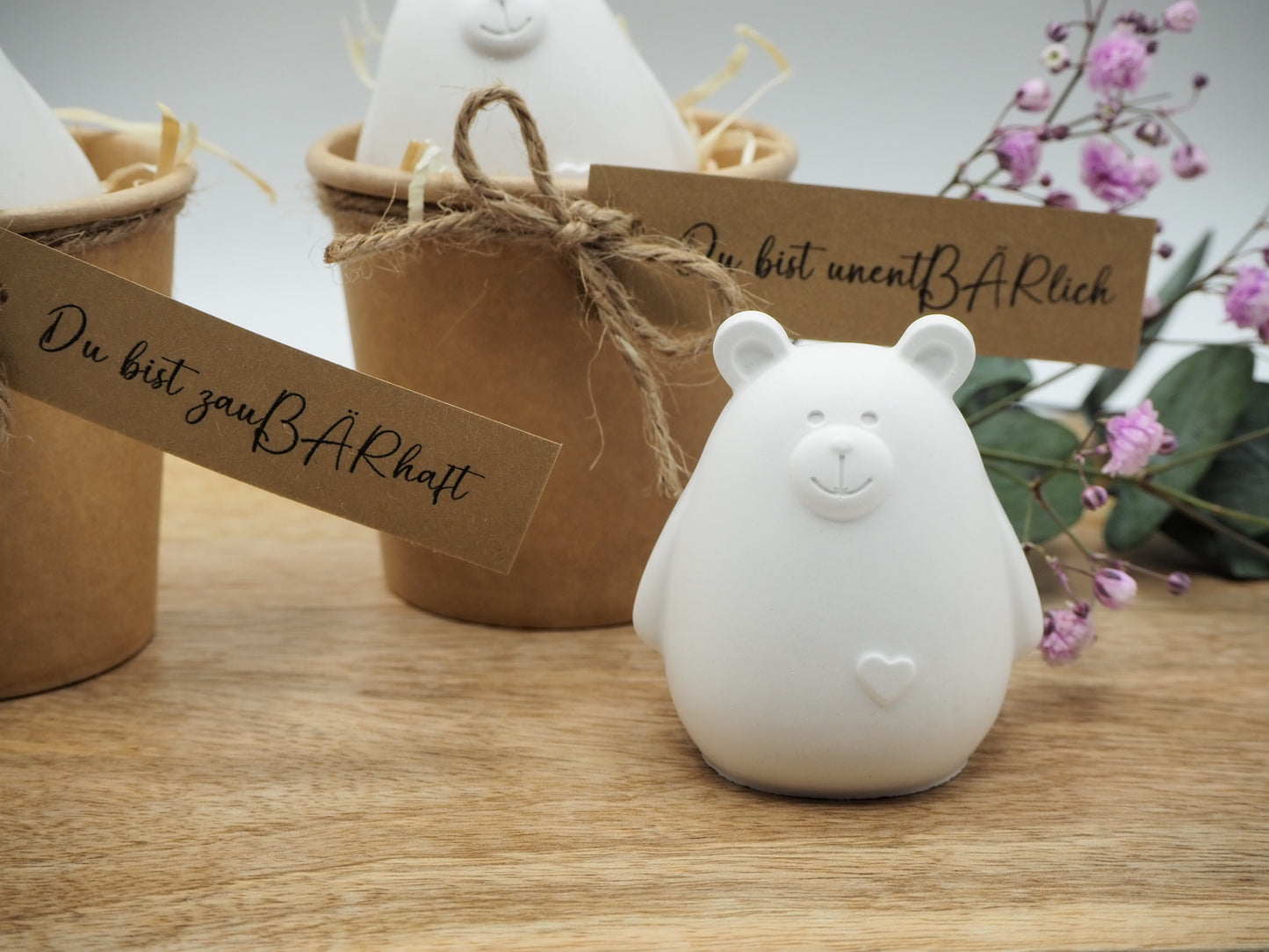 Lieblingsbär mit Herz und Botschaft