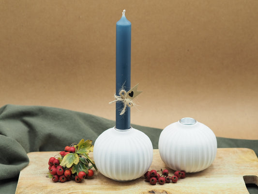 Weihnachtskugel geriffelt